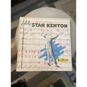 Crown Records Salute to Stan Kenton Vinyl LP CST 128 Jazz 12" Good Condition
